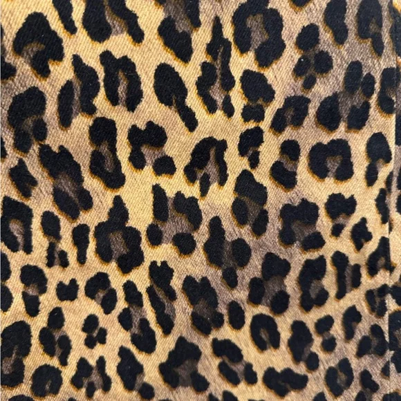 NWT Alice + Olivia Leopard Print Wide-Leg Wezzy Jeans size 30 - Picture 5 of 16